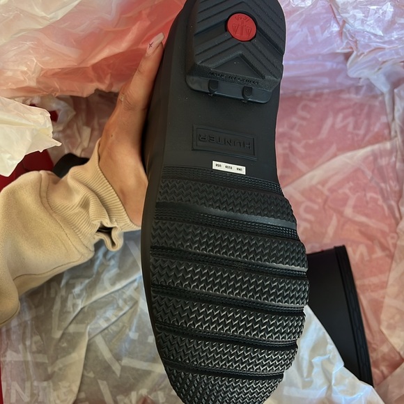 Hunter original Short Black Rain Boots size 6 and size 10 - Picture 5 of 7